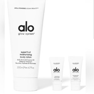 NEW Alo 3-piece Glo System Hydration Bundle